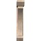 Ekena Millwork Thorton Slat Smooth Bracket w/ Offset Brace, Douglas Fir, 7 1/2"W x 32"D x 44"H BKT0806X32X44THR06SDF - alternate 2